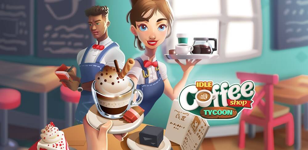 Idle Coffee Shop Tycoon MOD APK v1.1.0.4 (Unlimited Money)