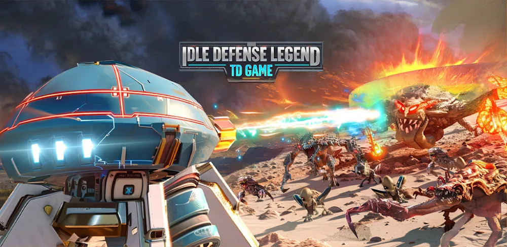 Idle Defense Legend: TD Game v1.1.0.21 MOD APK (Menu, Money, God Mode)