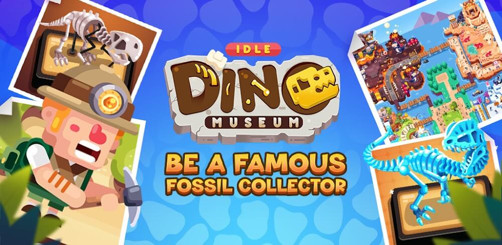 Idle Dino Museum v3.3.0.8 MOD APK (Unlimited God, Gems)