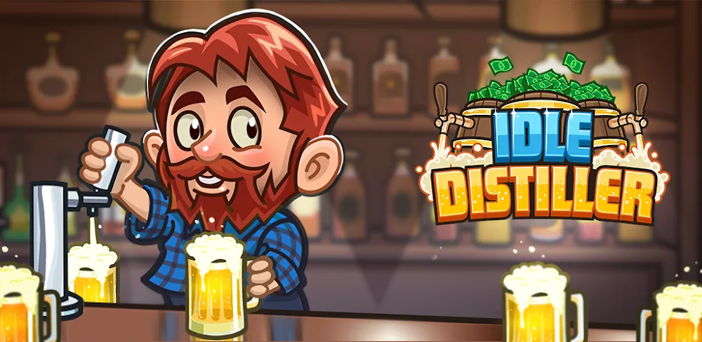 Idle Distiller Tycoon: Factory v3.3.35.2 MOD APK (Unlimited Gems)