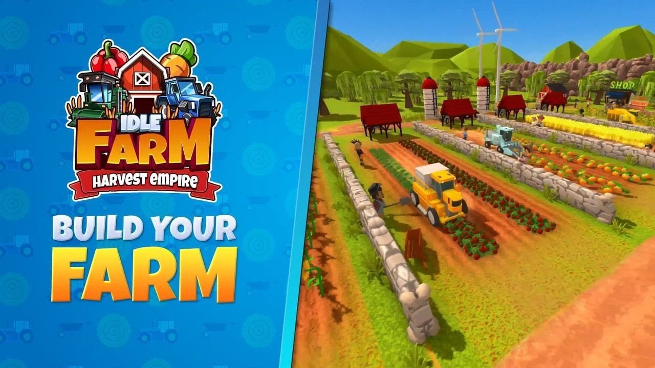 Idle Farm: Harvest Empire v2.2.0.3 MOD APK (Unlimited Diamonds)