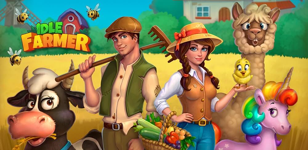 Idle Farmer v3.3.2.28 MOD APK (Unlimited Money, Ribbons)
