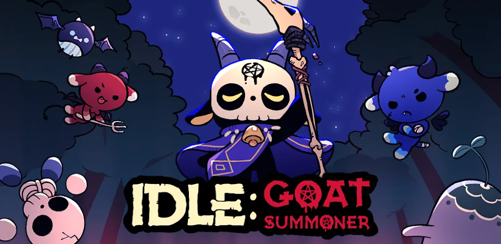 Idle Goat Summoner v1.1.00.91 MOD APK (Free Upgrades, No Skill CD)