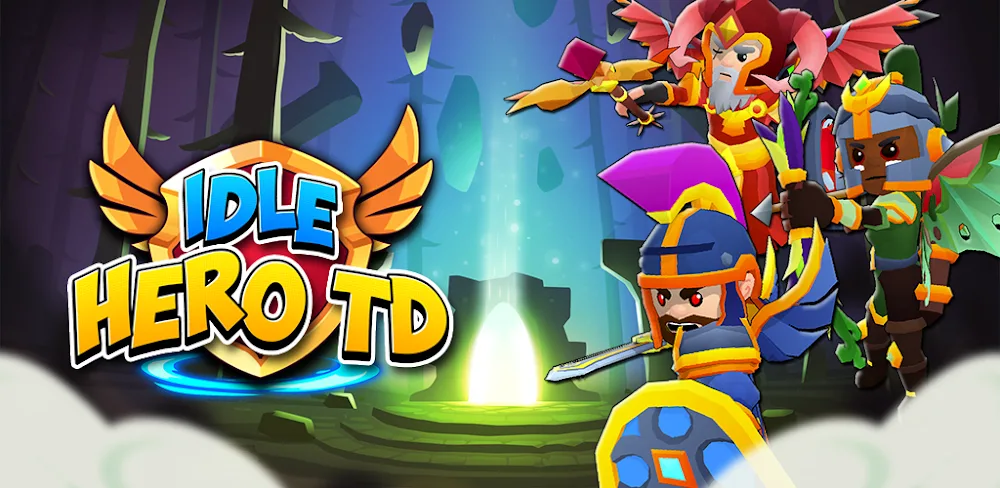 Idle Hero TD v15.04 MOD APK (Mega Mod)