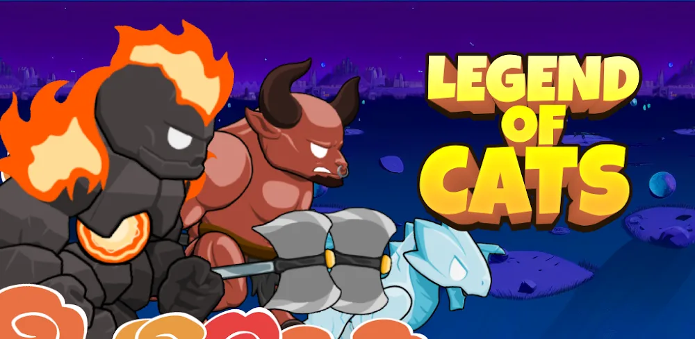 Idle Legend of Cats v1.1.3.33 MOD APK (God Mode, No Skill CD, Currency)