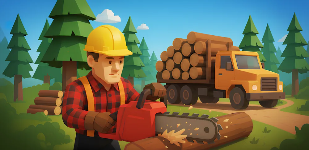 Idle Lumber Chopper Empire Inc v54.54.10.0 MOD APK (Unlimited Money)