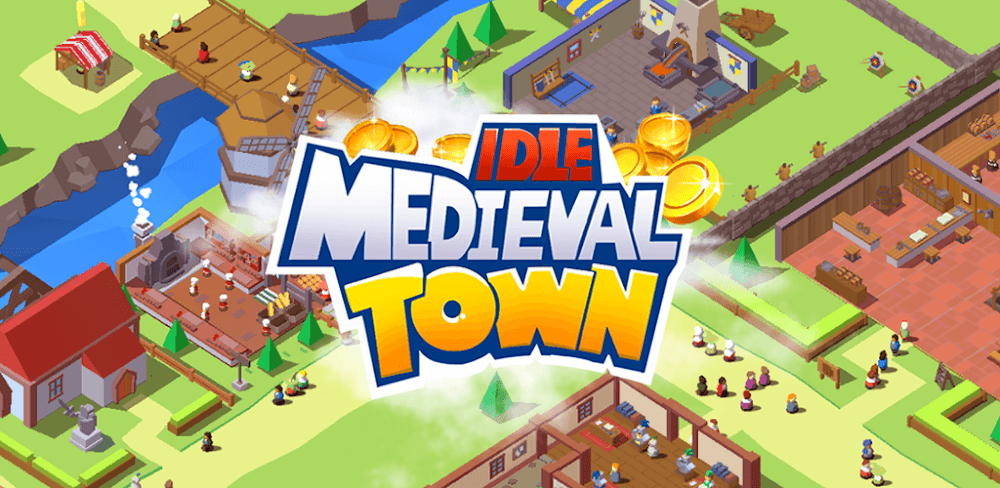 Idle Medieval Town – Tycoon MOD APK v1.1.1.50 (Unlimited Diamonds)