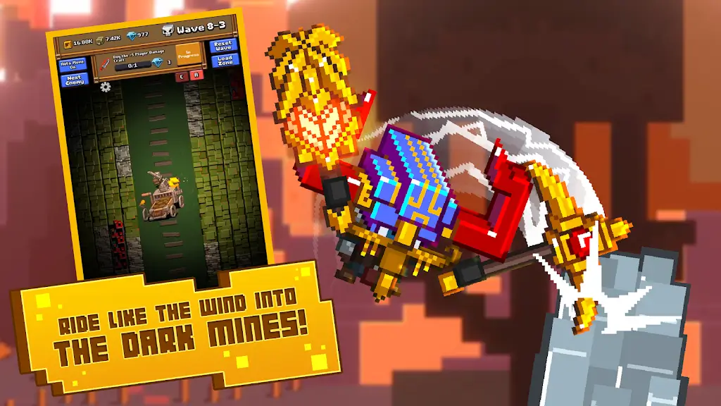 Idle Mine RPG v0.0.6.40 MOD APK (ATK Speed, Move Speed, DMG)