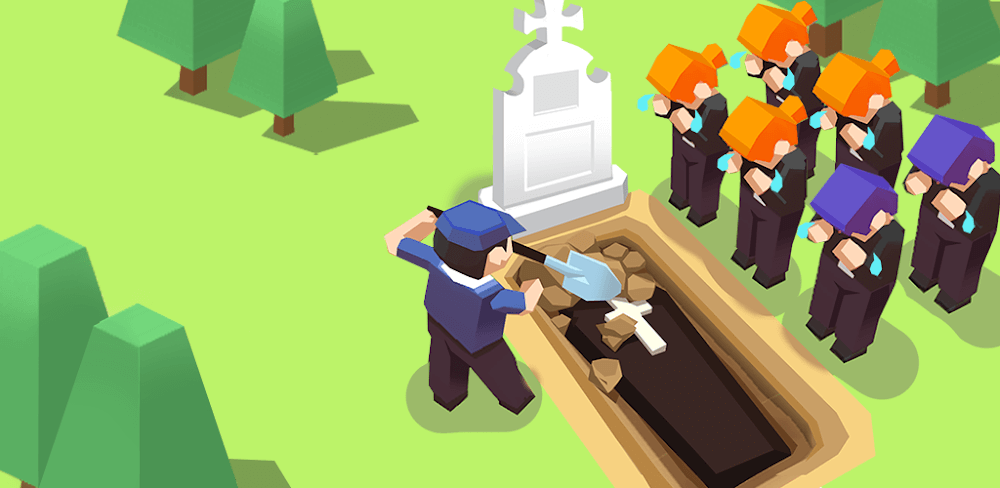 Idle Mortician Tycoon v1.1.0.76 MOD APK (Free Shopping)
