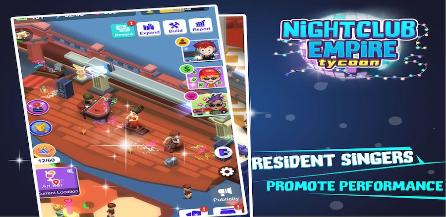 Idle Nightclub Tycoon v1.1.1.7 MOD APK (Unlimited Energy, Gems)