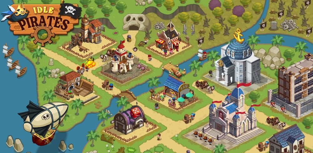 Idle Pirate – Endless Treasure v1.1.0.10 MOD APK (Unlimited Money)