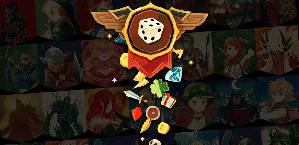 Idle Raids of the Dice Heroes MOD APK v1.1.2.8 (Unlimited Money)