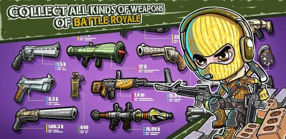 Idle Royale Merge Manager RPG v1.1.109 MOD APK (Menu, Game Speed, No ADS)