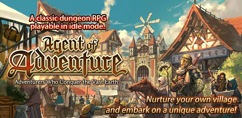 Idle RPG Agent of Adventure v14.14.4.6 MOD APK (Unlimited Gold, Prayer)