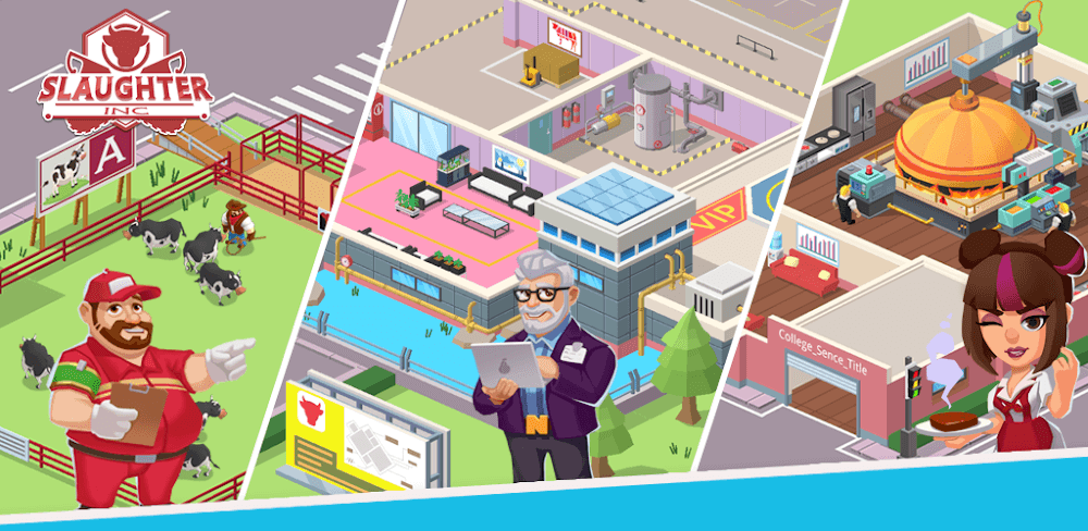 Idle Slaughter Inc v1.1.16.0 MOD APK (Free Reward)