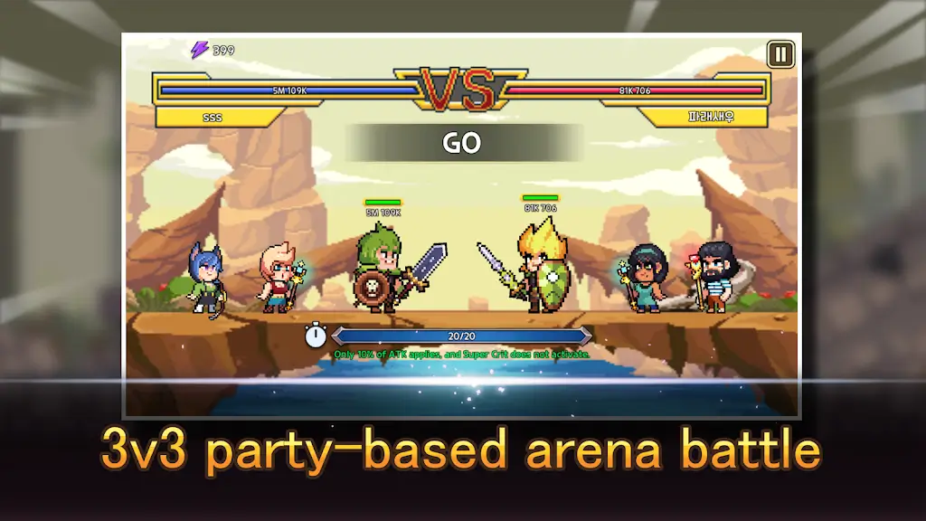 Idle Tank, DPS, and Healer v1.1.719 MOD APK (God Mode)