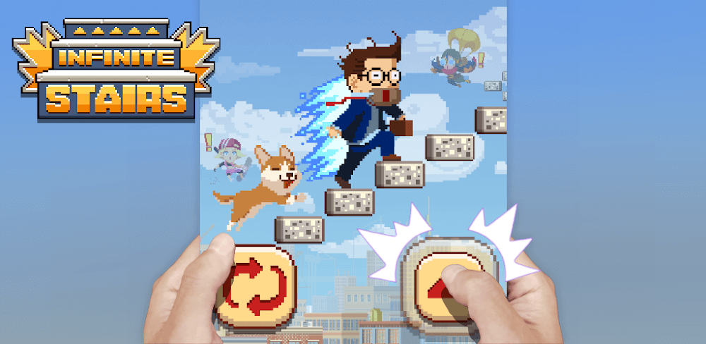 Infinite Stairs v1.1.3.291 MOD APK (Unlimited Money, Speed, No Ads)