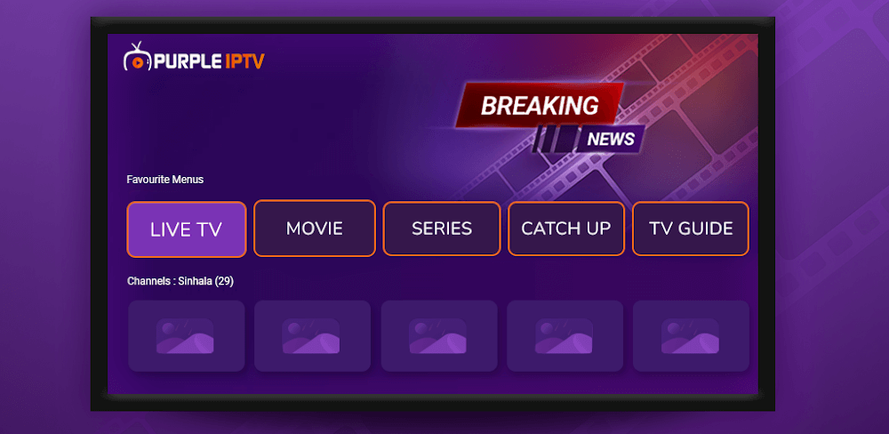 Purple IPTV v7.7.0.7 MOD APK (Premium Unlocked)