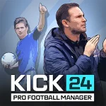 KICK 24: Pro Football Manager v1.1.1.9 MOD APK (Unlimited Money)