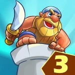 King Of Defense III: Survival v1.1.0.500 MOD APK (Unlimited Gems, God Mod)