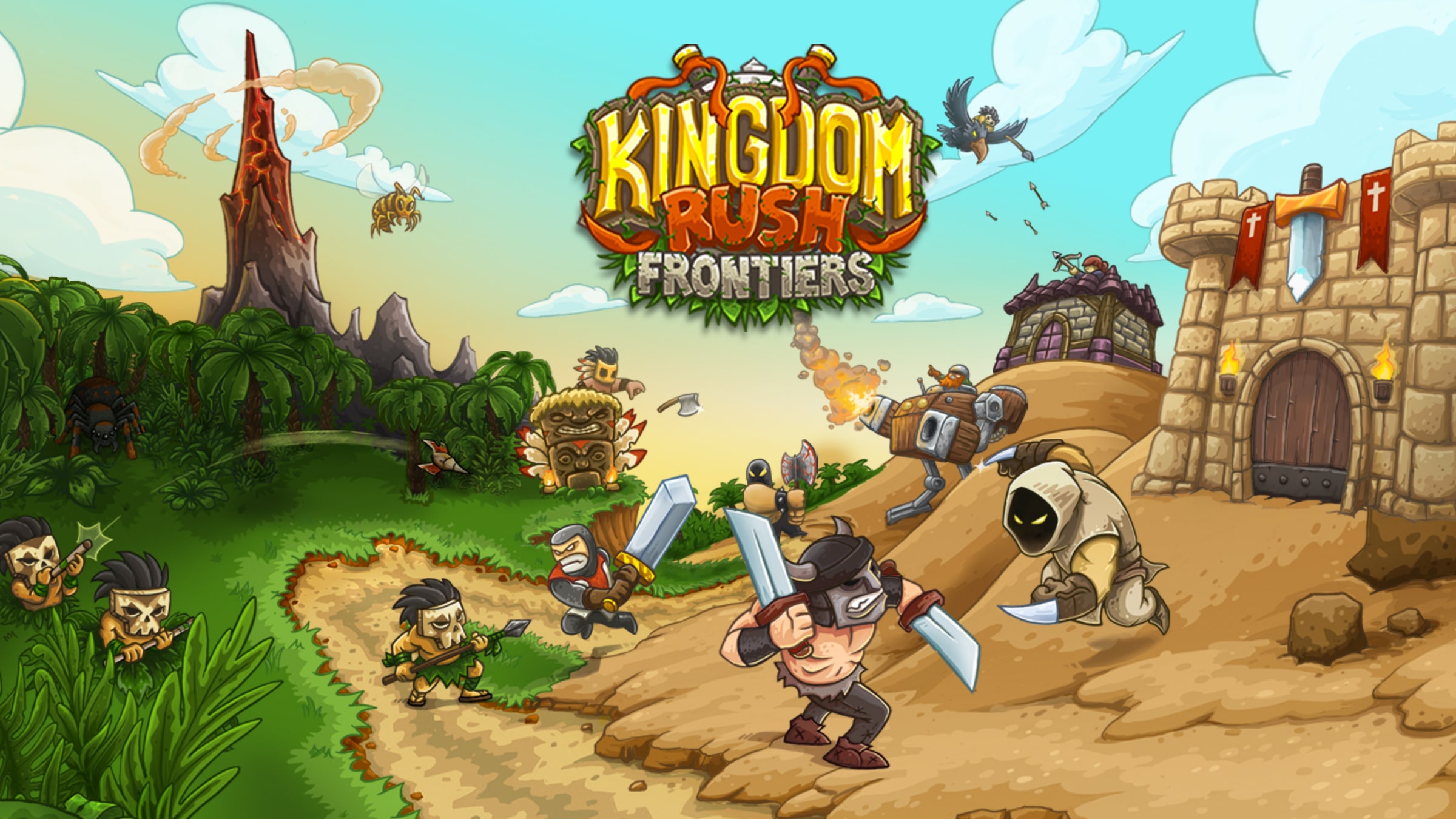 Kingdom Rush Frontiers TD v6.6.4.18 MOD APK (Unlimited Diamonds, Unlocked)