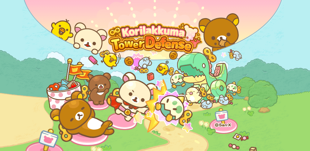 Korilakkuma Tower Defense v6.6.3.4 MOD APK (Menu, Damage, Free Build)