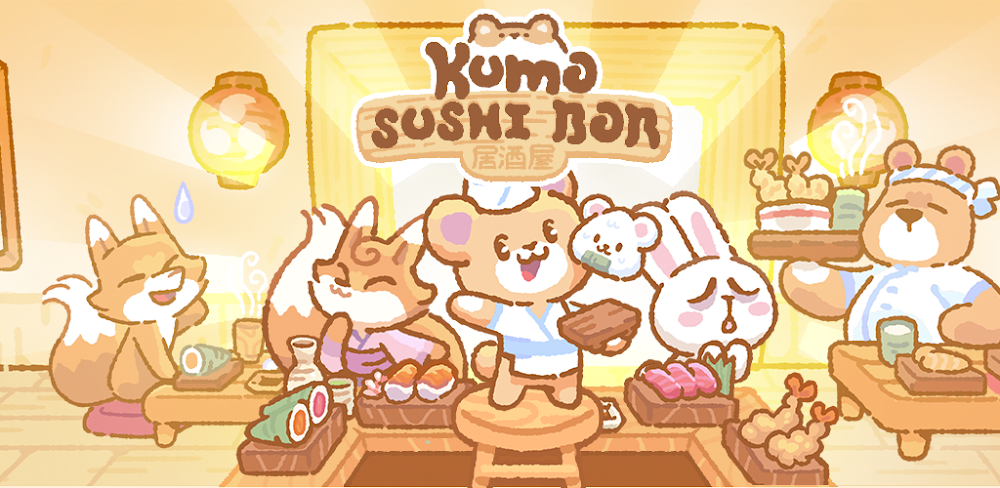 Kuma Sushi Bar v1.1.7.2 MOD APK (Unlimited Money)