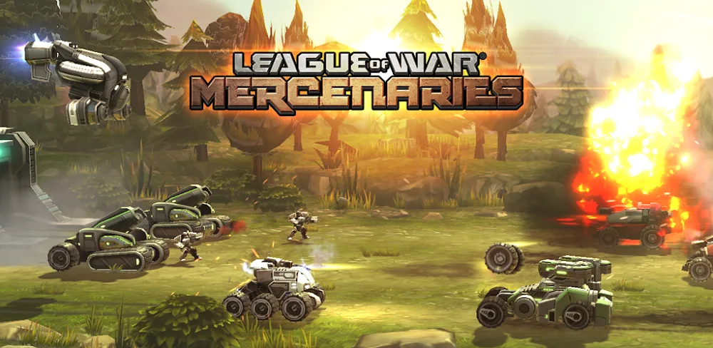 League of War: Mercenaries v11.11.0.010 MOD APK (Menu, God Mod, Damage x10)