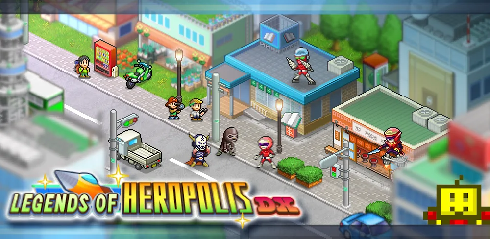 Legends of Heropolis DX APK + MOD v2.2.4.0 (Full, Currency, Stamina Never Decrease)