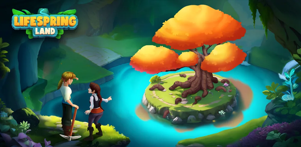 Lifespring Land: Farm Survival v1.1.0.15 MOD APK (Menu, Free Purchase)