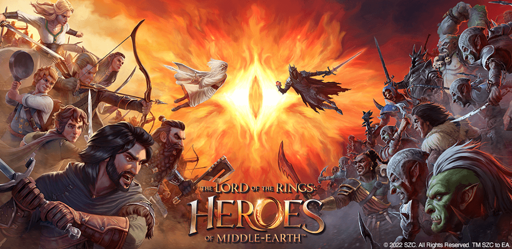LoTR: Heroes v1.1.7.3.1462687 MODD APK (God Mode, One Hit)