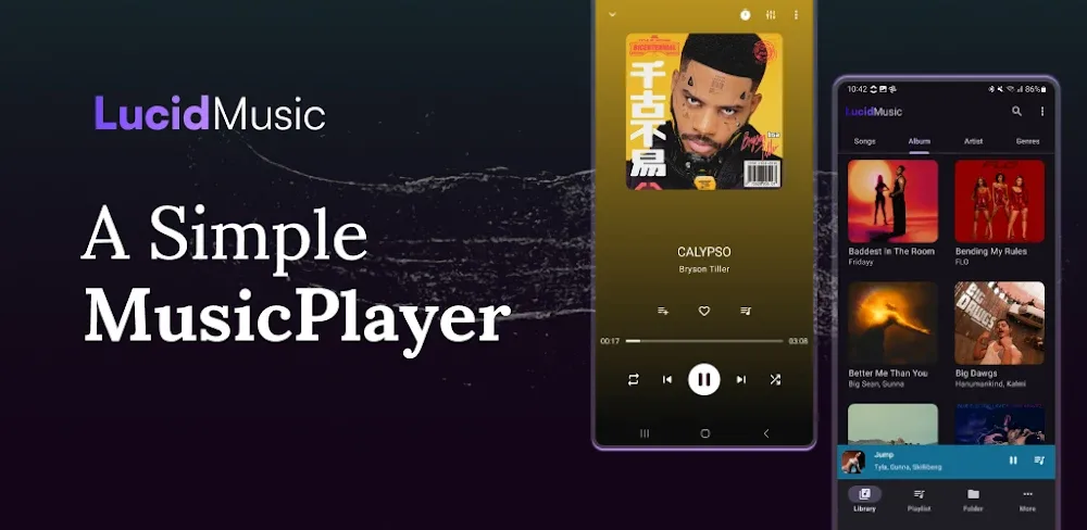 Lucid Music Player v7.7.1.15 MOD APK (Premium Unlocked)