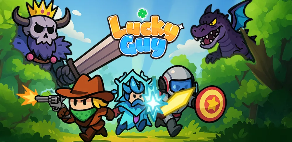 Lucky Heroes! : Defense Game v1.1.0.61 MOD APK (Menu, God Mod, Damage X10, Gems, No ADS)