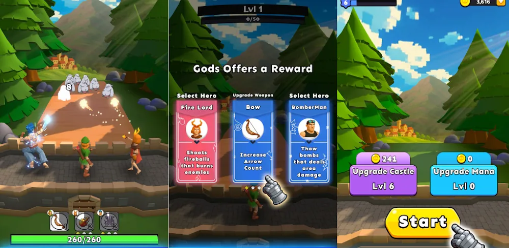 Magic & Weapons TD v0.0.1.0 MOD APK (Menu, Unlimited All)