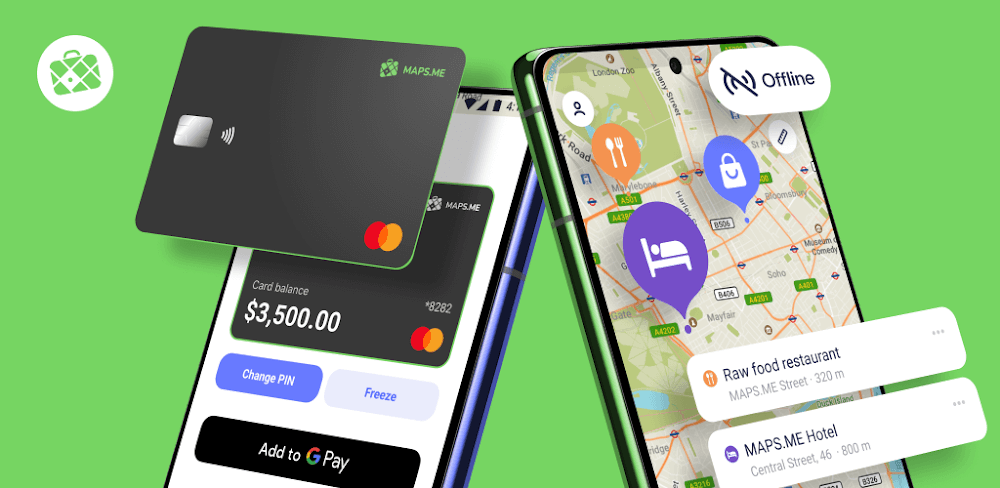 MAPS.ME v16.16.3.71801 MOD APK (Premium Unlock)