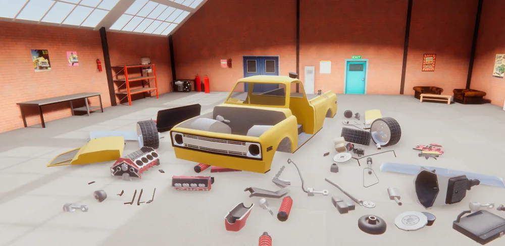 Mechanic: Car Tuning Simulator v20 MOD APK (Free Purchase)