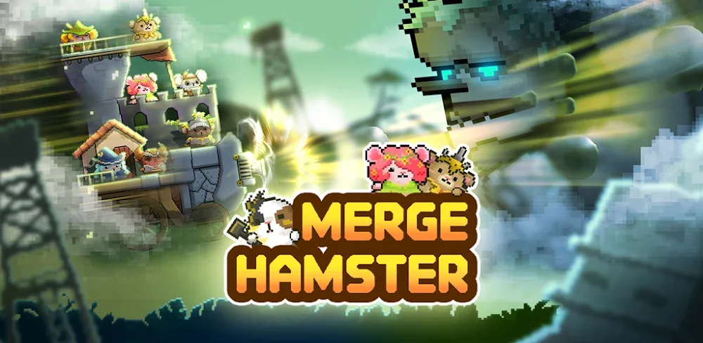 MERGE HAMSTER v1.1.1.5 MOD APK (Damage, God Mode, Unlimited Currency)