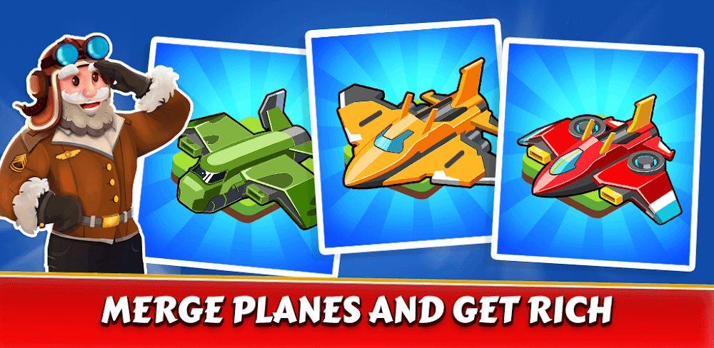 Merge Planes Empire v1.1.5.80 MOD APK (Unlimited Money)