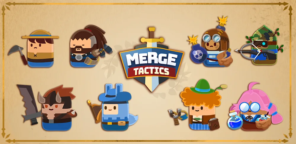 Merge Tactics: Kingdom Defense v1.1.8.3 MOD APK (Damage Multiplier, Unlimited Gem)