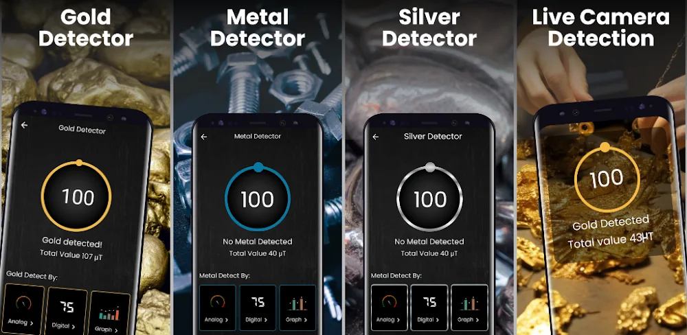 Metal Detector – Metal Finder v5.5.0.3 MOD APK (Premium Unlocked)