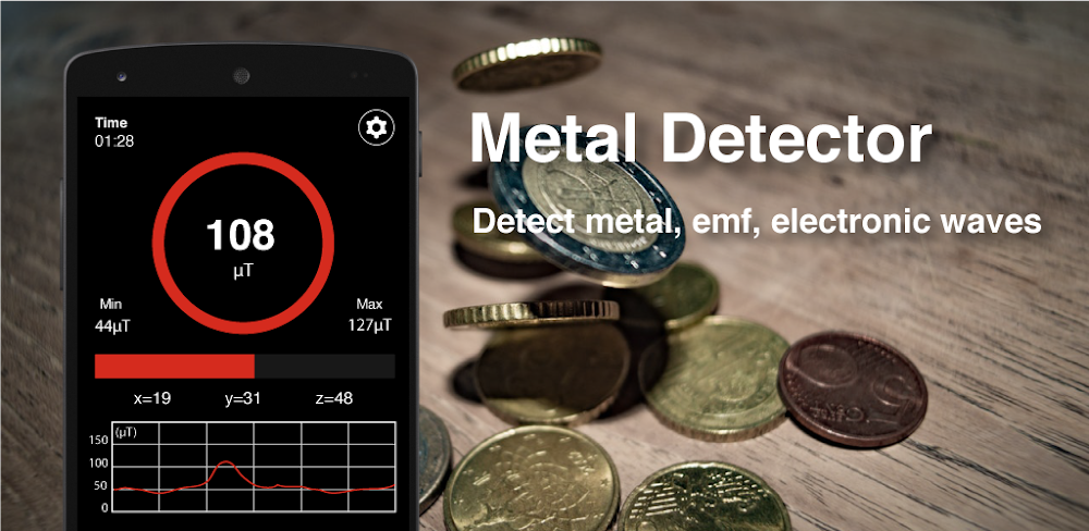 Metals Detector v7.0 MOD APK (Premium Unlocked)