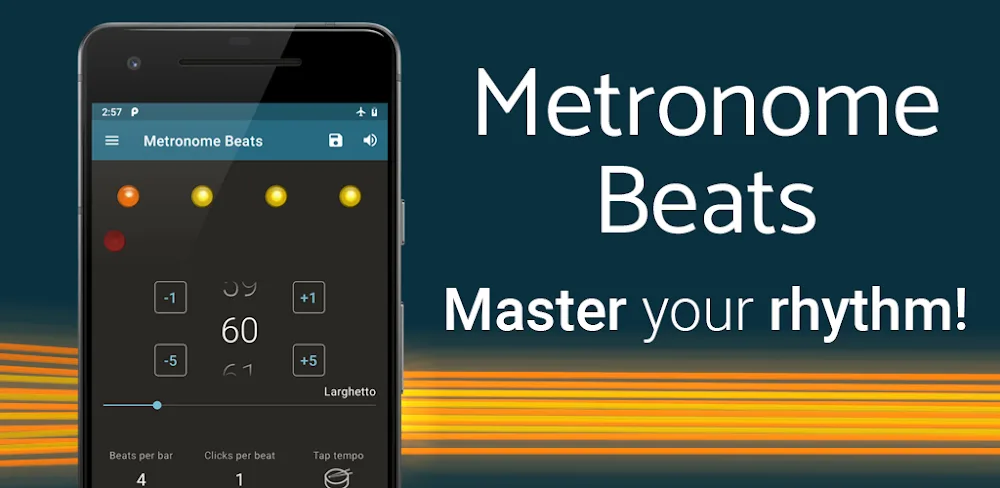 Metronome Beats v7.7.1.2 MOD APK (Premium Unlocked)