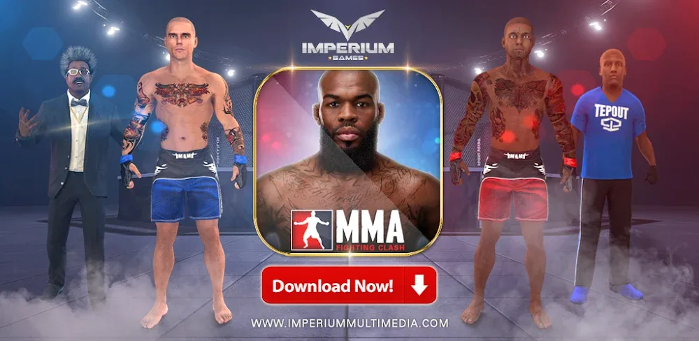 MMA Fighting Clash v2.2.2.8 MOD APK (Free Purchase)