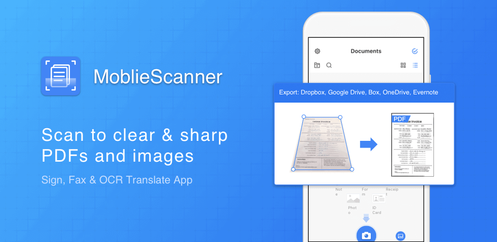 Mobile Scanner App MOD APK v2.2.13.2 (Premium Unlocked)