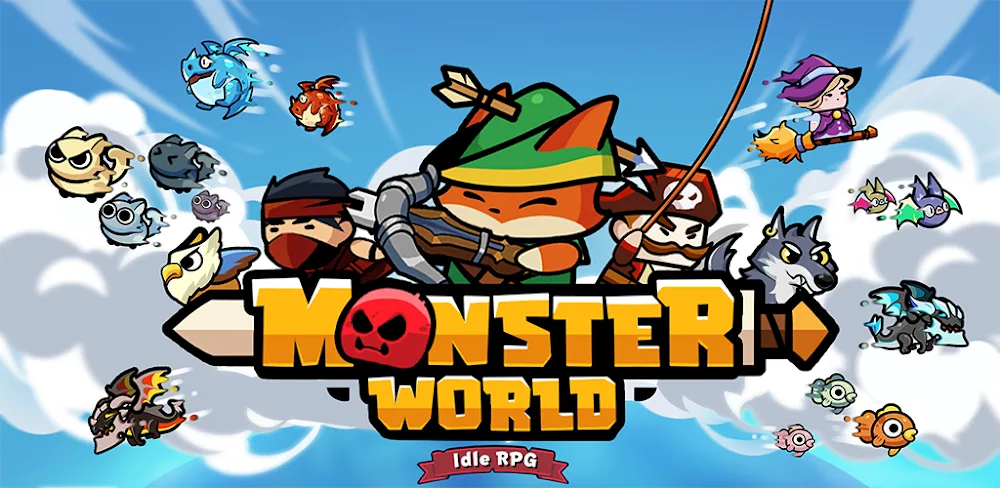 Monster World v1.1.0.10.01.09 MOD APK (Gold, Gems Muliplier)