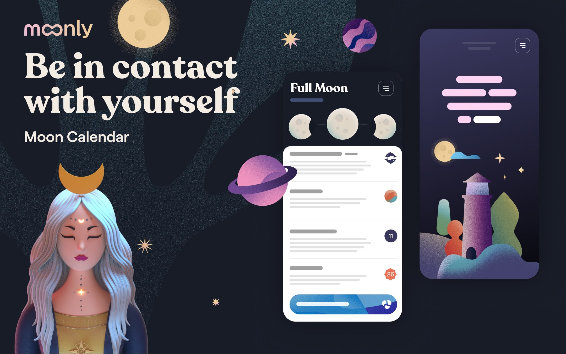 Moonly App v1.1.0.289 MOD APK (Premium Unlocked)