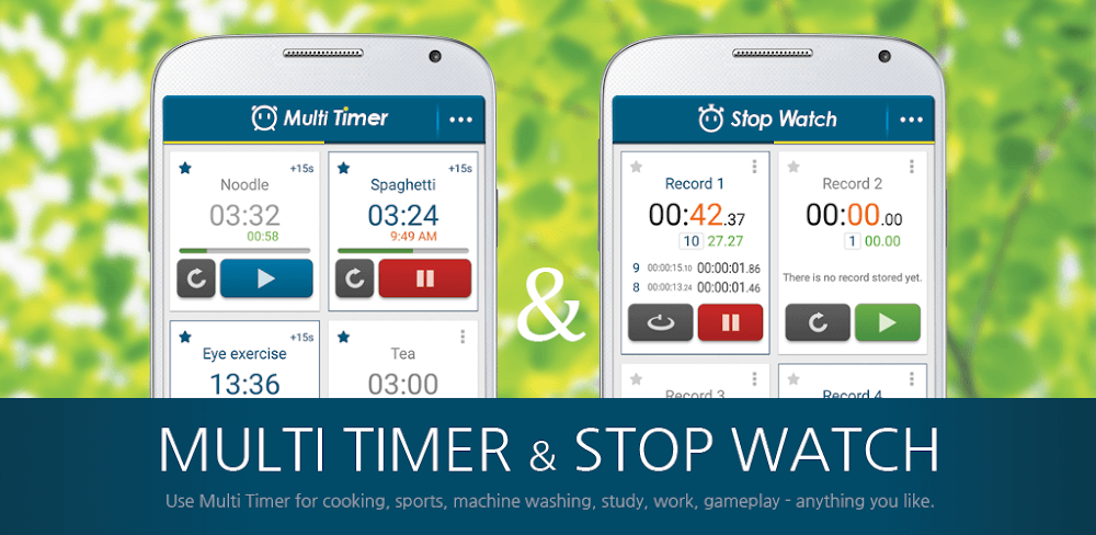 Multi Timer StopWatch v2.2.13.47 MOD APK (Premium Unlocked)