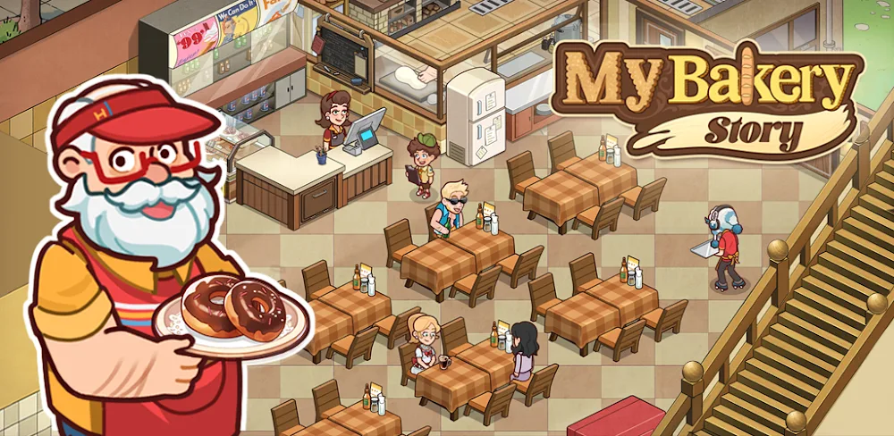 My Bakery Story v3.3.1.12 MOD APK (Menu, Money, Gems, No ADS)