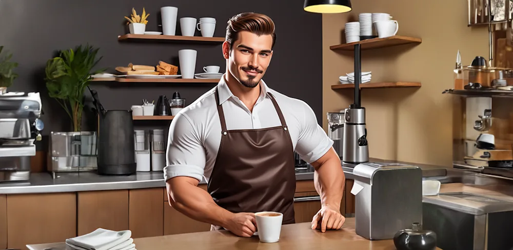 My Cafe Simulator v1.1.0.38 MOD APK (Unlimited Money, Energy, Gems, No ADs)