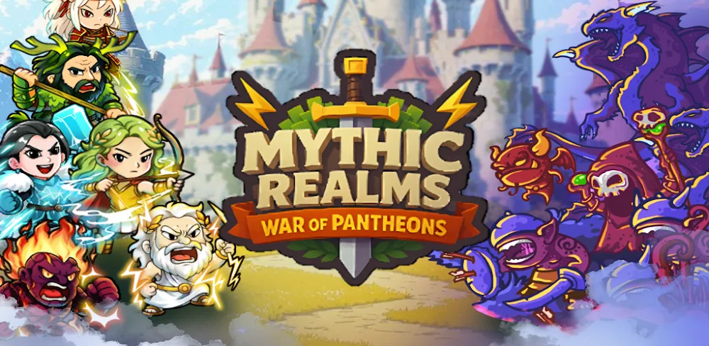 Mythic Realms TD v1.1.1.0 MOD APK (Menu, God Mode, No Skill CD, Speed)
